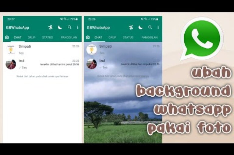 Cara Mengganti Background Whatsapp