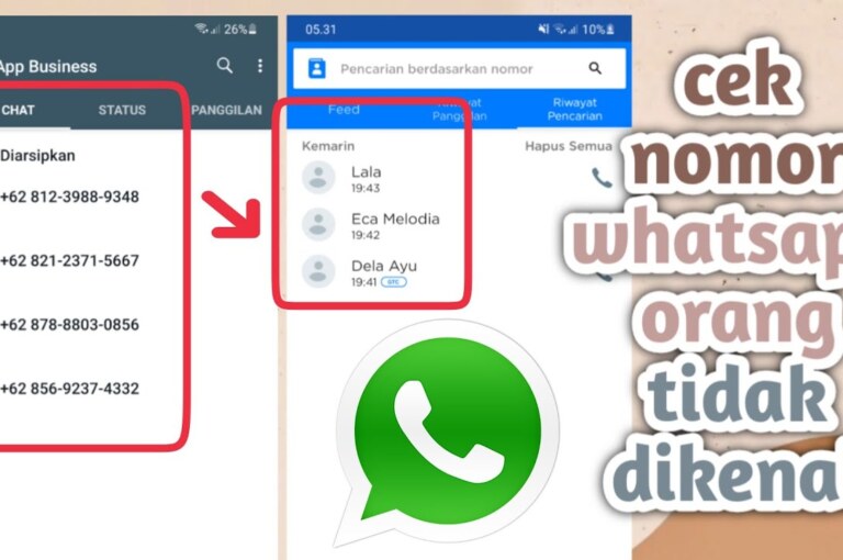 Cara Melacak Nomor WhatsApp