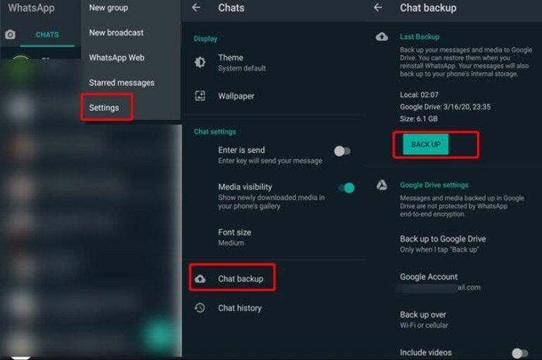 Cara Back Up Chat WhatsApp di Android, iPhone dan Windows