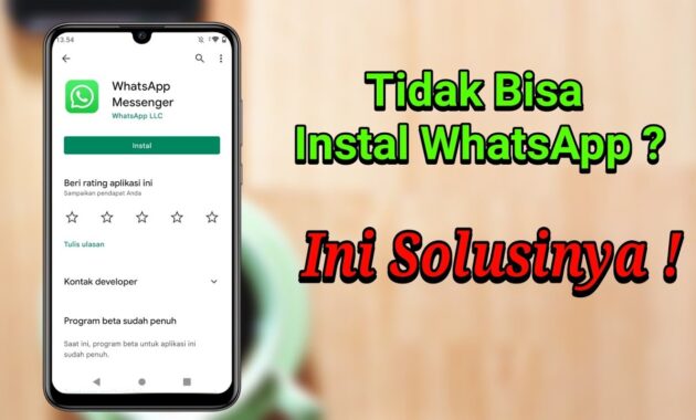 Cara Download WhatsApp Tanpa Play Store